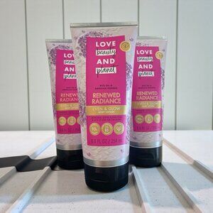 3x Love Beauty & Planet Renewed Radiance Even Glow Body Lotion Rice 8.6oz NEW